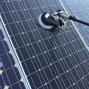 New Commercial Solar Panel Cleaning Technology