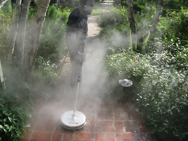 Pressure Washing Surface Cleaning Brick